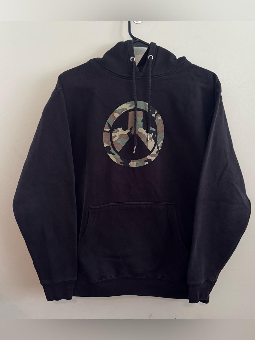 Magpul Industries Camo Logo Fleece Pullover Hoodie Black Mens Size M